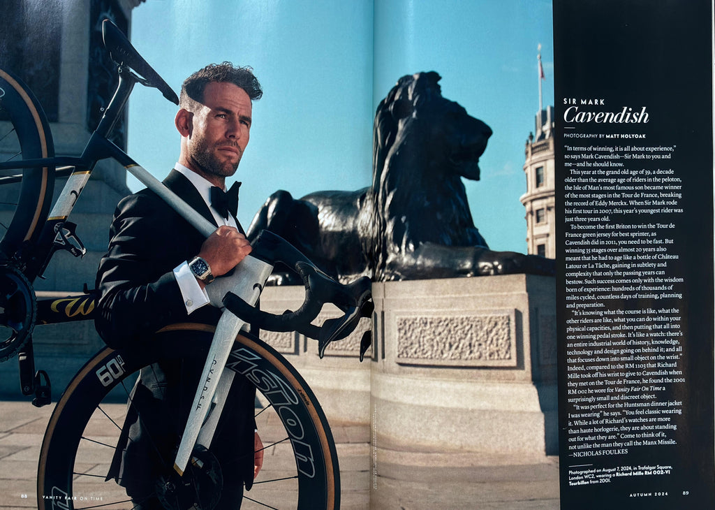 Vanity Fair Magazine On Time Autumn 2024 Mark Cavendish Nicholas Hoult