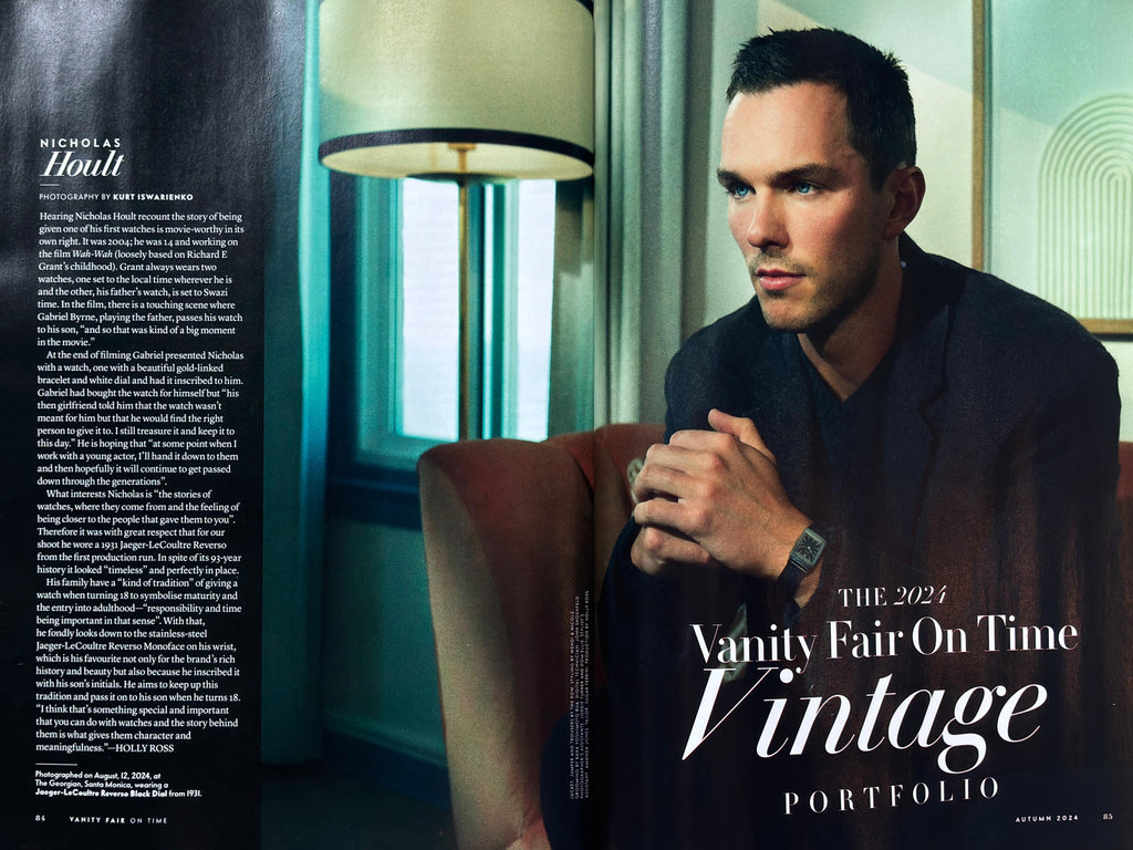 Vanity Fair Magazine On Time Autumn 2024 Mark Cavendish Nicholas Hoult