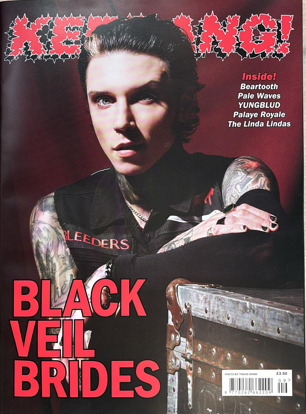 Kerrang! magazine Autumn 2024 Black Veil Brides  Andy Biersack Yungblud