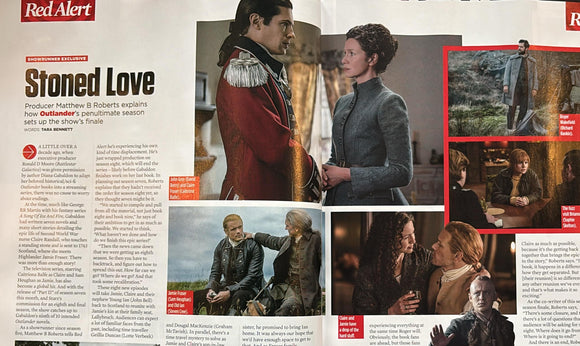 SFX Magazine December 2024 #385 OUTLANDER Sam Heughan Caitriona Balfe