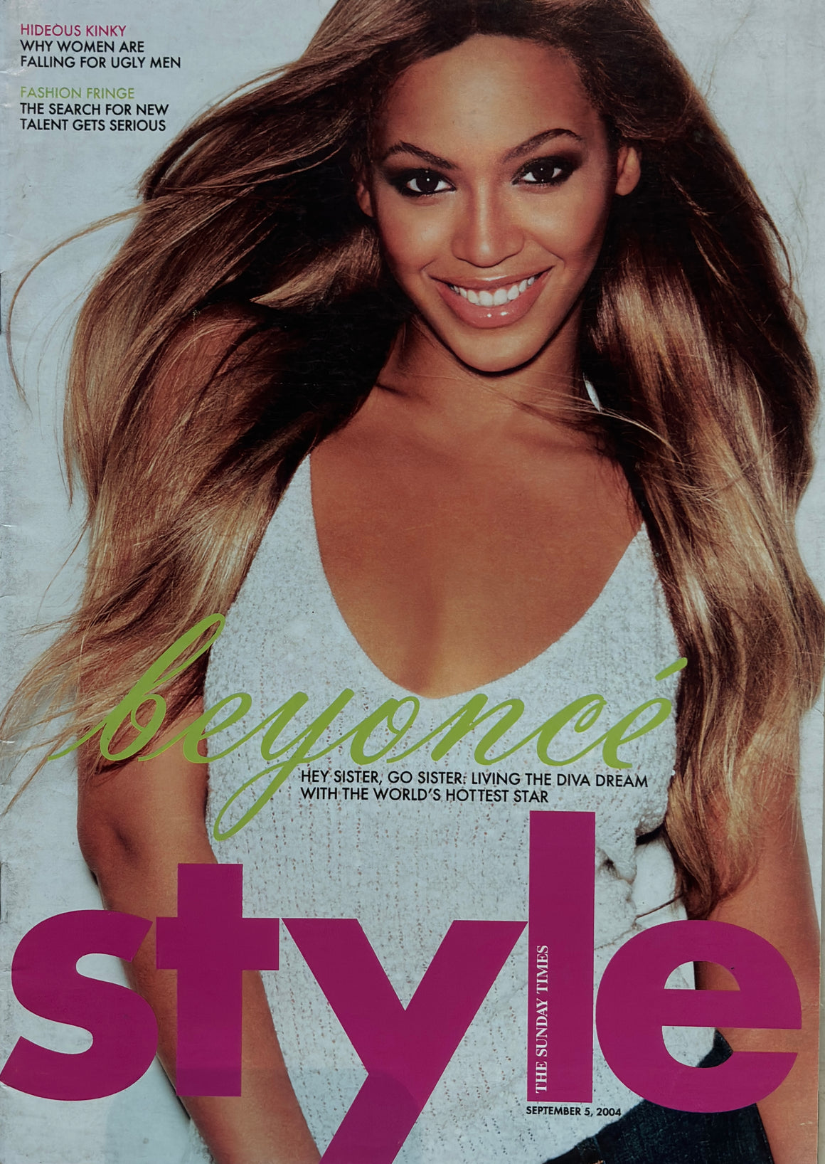 STYLE Magazine 09/05/2004 BEYONCE COVER FEATURE