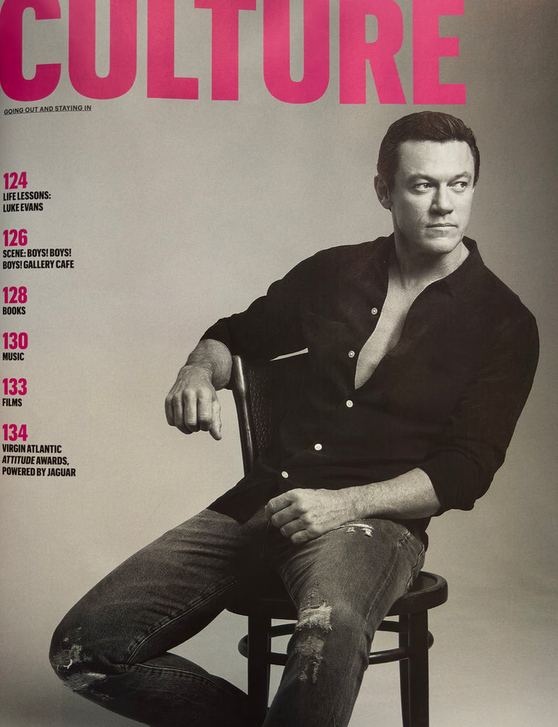 Attitude Magazine Jan/Feb 2025 - Luke Evans