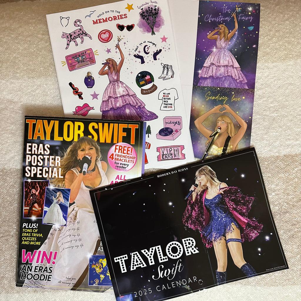 Taylor Swift Annual Magazine & 2025 Calendar & Free Gifts