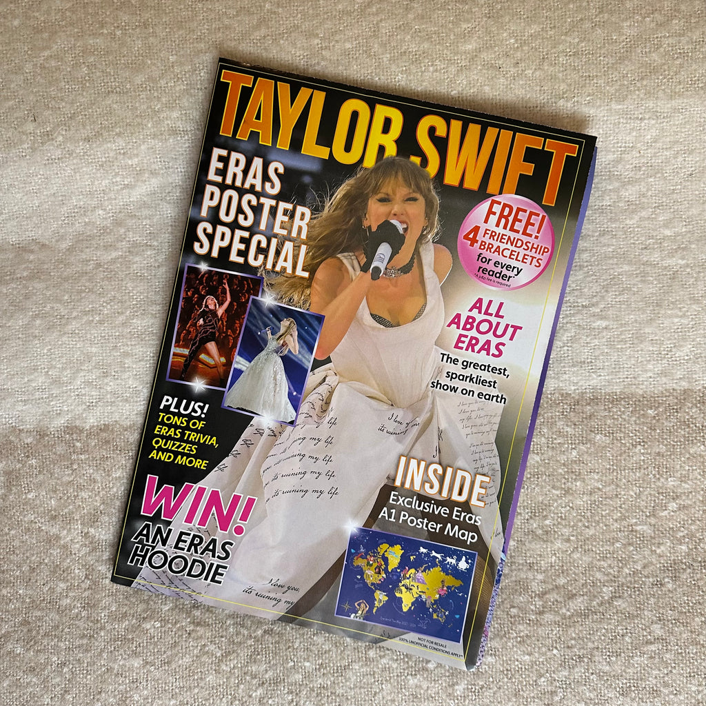 Taylor Swift Annual Magazine & 2025 Calendar & Free Gifts