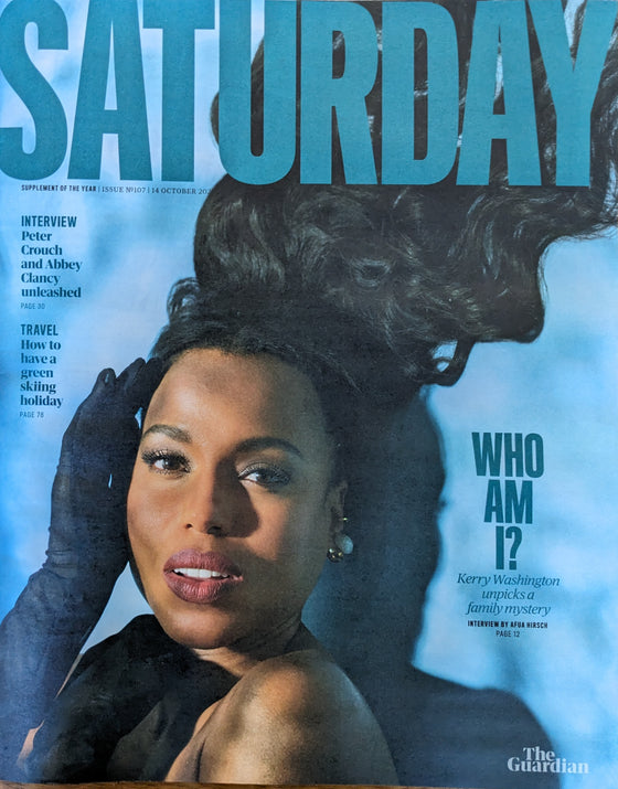 GUARDIAN SATURDAY Mag 14/10/2023 Kerry Washington cover & interview