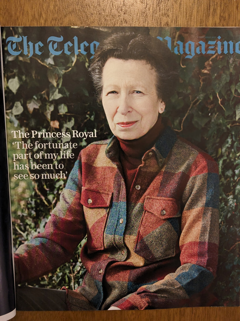 TELEGRAPH Magazine November 4 2023 PRINCESS ANNE COVER FEATURE Sir Elton John