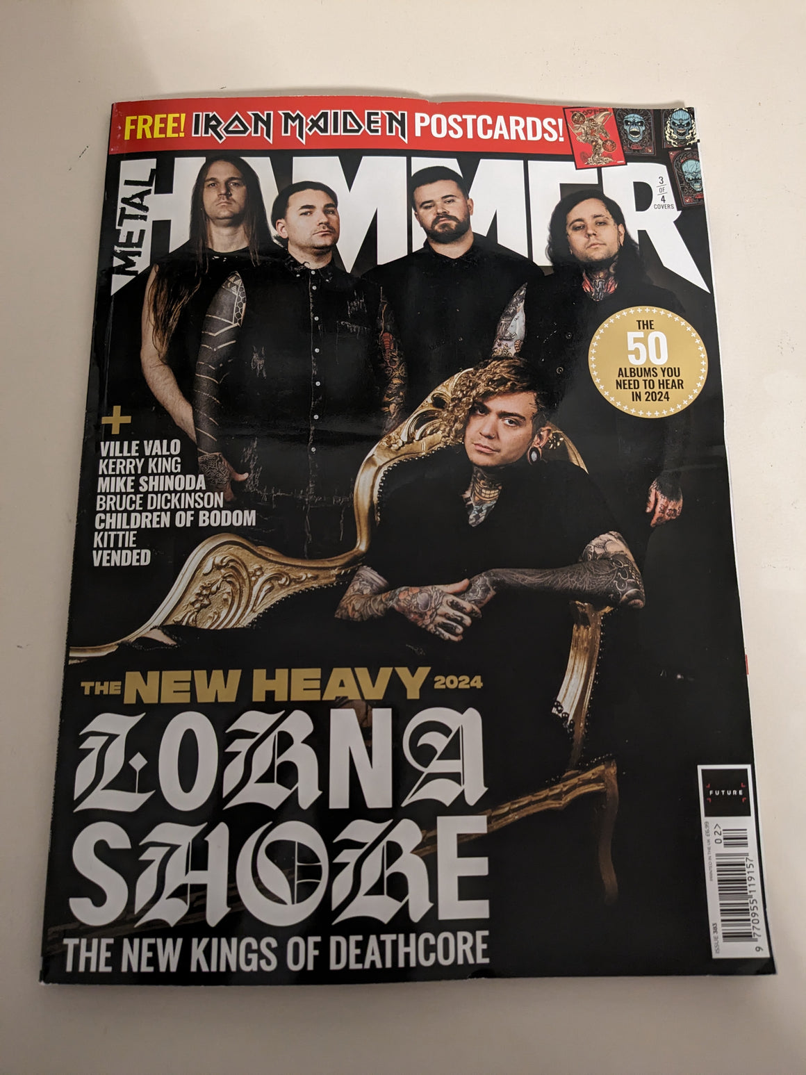 METAL HAMMER Magazine #357 LOATHE Collectors Cover - GHOST