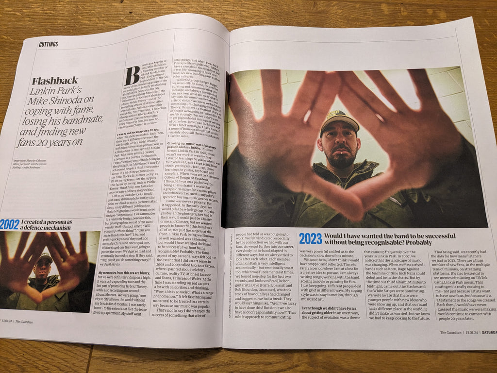 GUARDIAN Mag 13/01/2024 Mike Shinoda Linkin Park