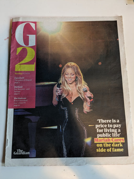 GUARDIAN (G2) Supplement 05/06/2018 Mariah Carey