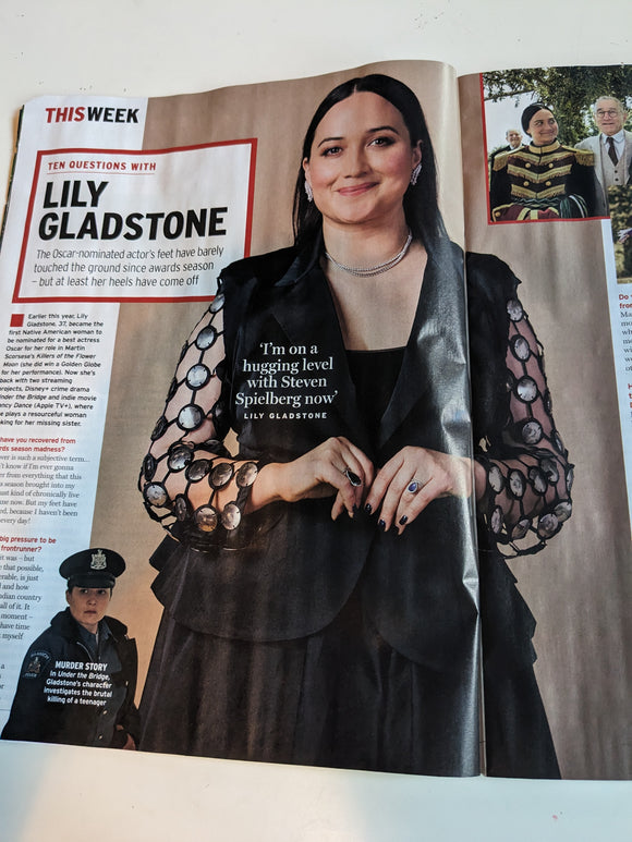 Radio Times magazine 29 June-5 July 2024 Suranne Jones Lily Gladstone