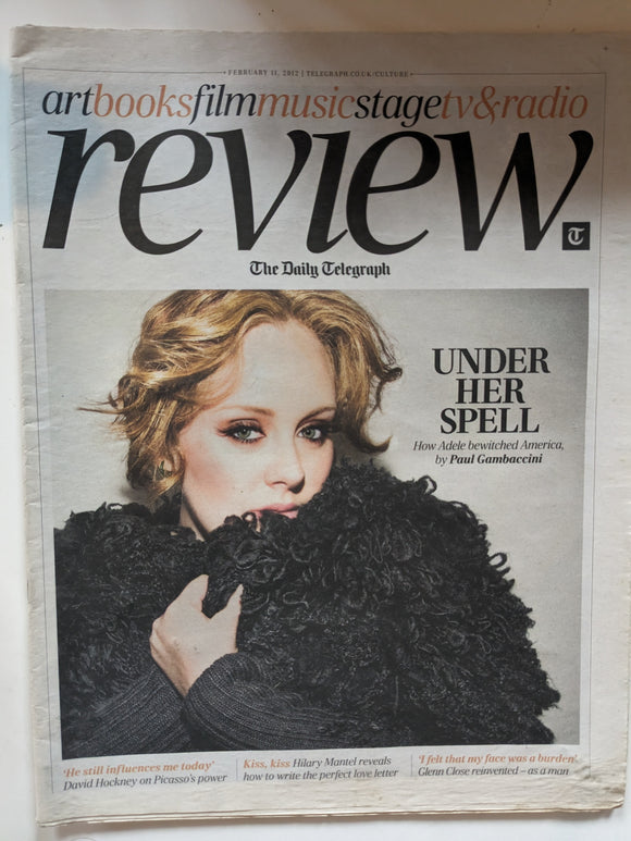 TELEGRAPH REVIEW 11/02/2012 Adele Cover