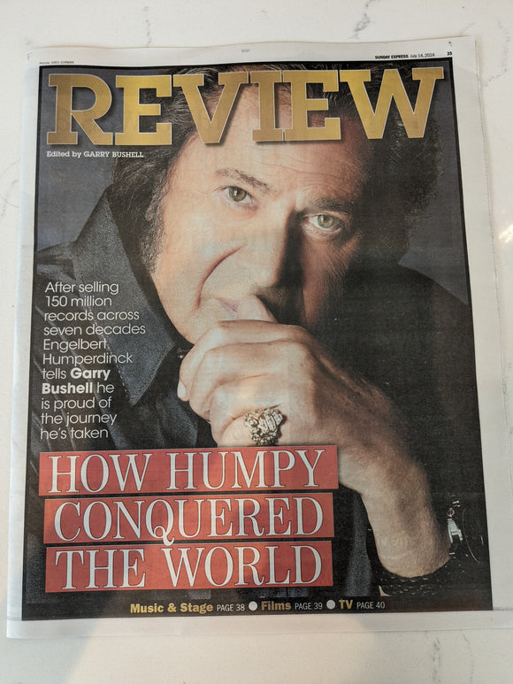 EXPRESS REVIEW 14/07/2024 Engelbert Humperdinck