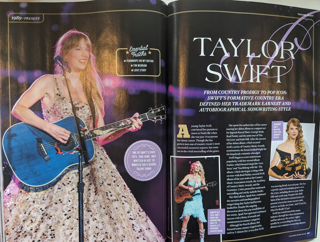 Country Music Icons Magazine 2024: DOLLY PARTON Shania Twain Luke Combs Taylor Swift