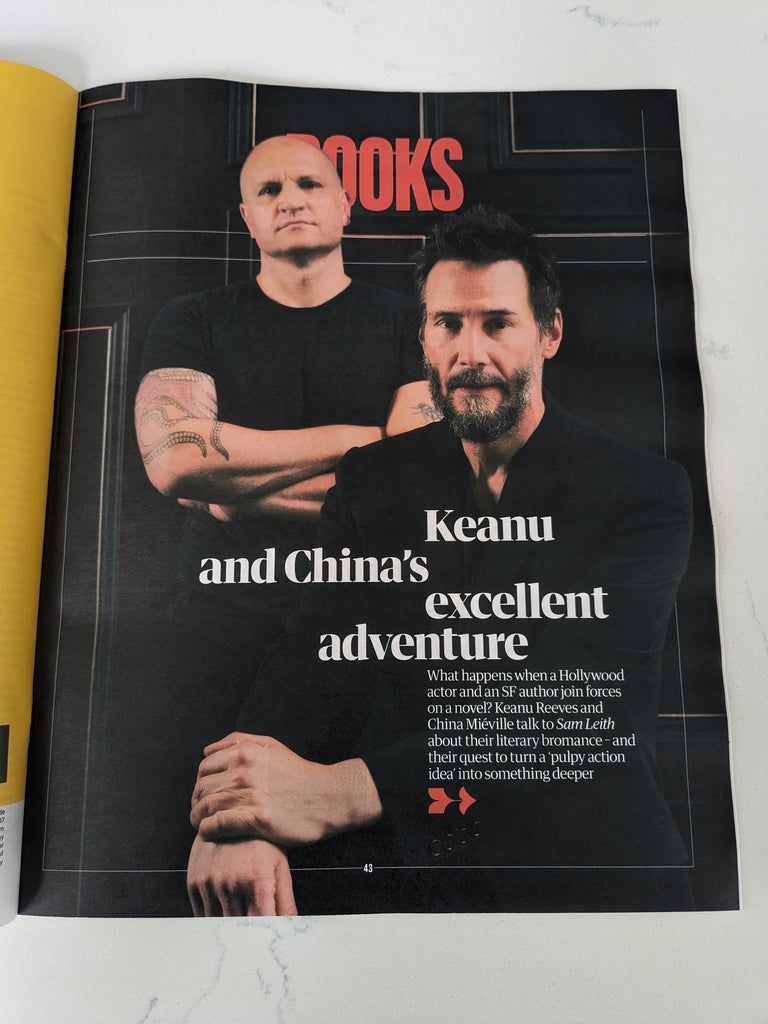 GUARDIAN Mag 20/07/2024 Keanu Reeves China Mieville