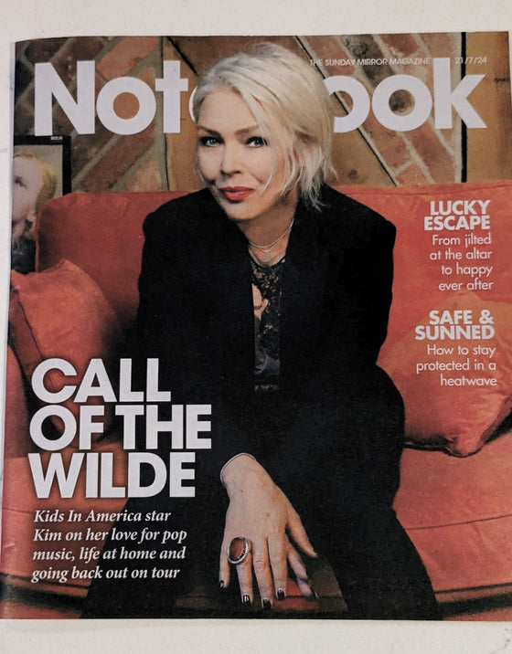 NOTEBOOK Magazine 21-07-2024 - Kim Wilde