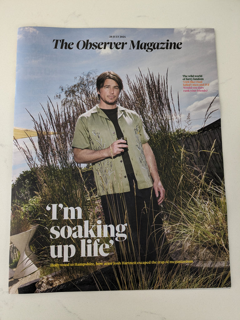 Observer Magazine July 28 2024 Josh Hartnett Katherine Ryan