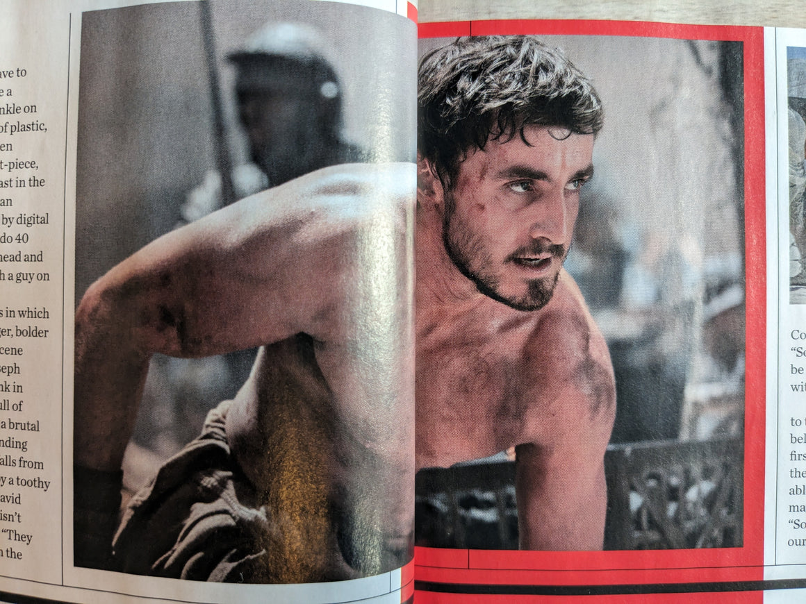 Empire Magazine September 2024: Paul Mescal Pedro Pascal Gladiator 2