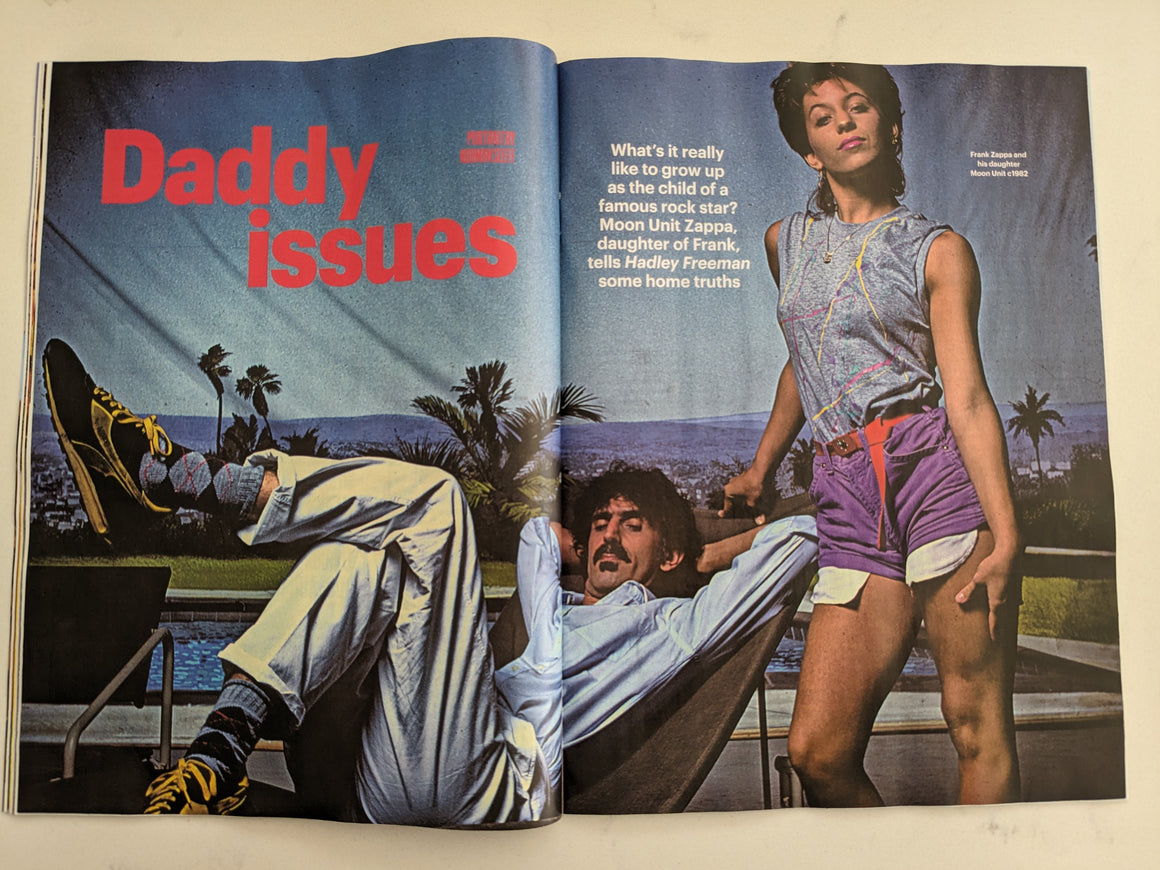 SUNDAY TIMES Magazine 11/08/2024 Moon Unit Zappa interview Frank Zappa