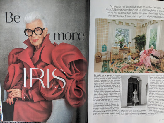 STYLE MAGAZINE - August 2024 Iris Apfel