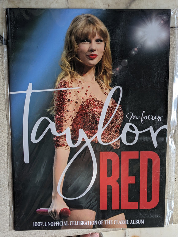 TAYLOR SWIFT Red In Focus Poster Magazine (August 2024)