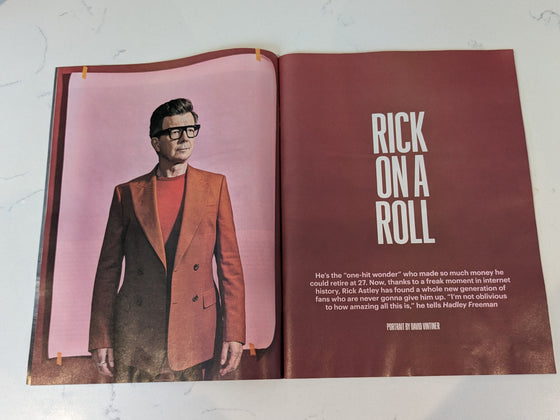 Sunday Times Magazine September 22 2024 Rick Astley