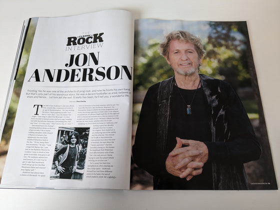 Classic Rock magazine Oct 2024 Jon Anderson Yes Interview