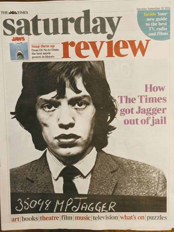 TIMES REVIEW 28/09/2024 Mick Jagger The Rolling Stones