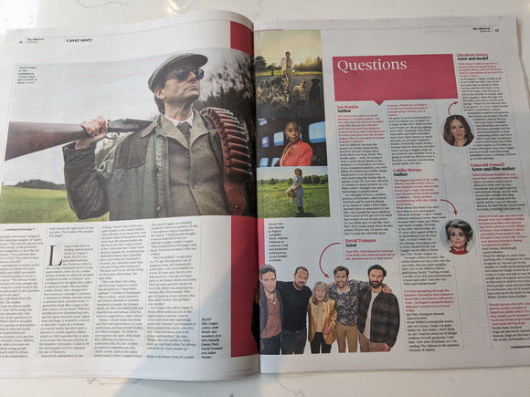 OBSERVER NEW REVIEW 29-09-2024 David Tennant Jilly Cooper Ben Whishaw