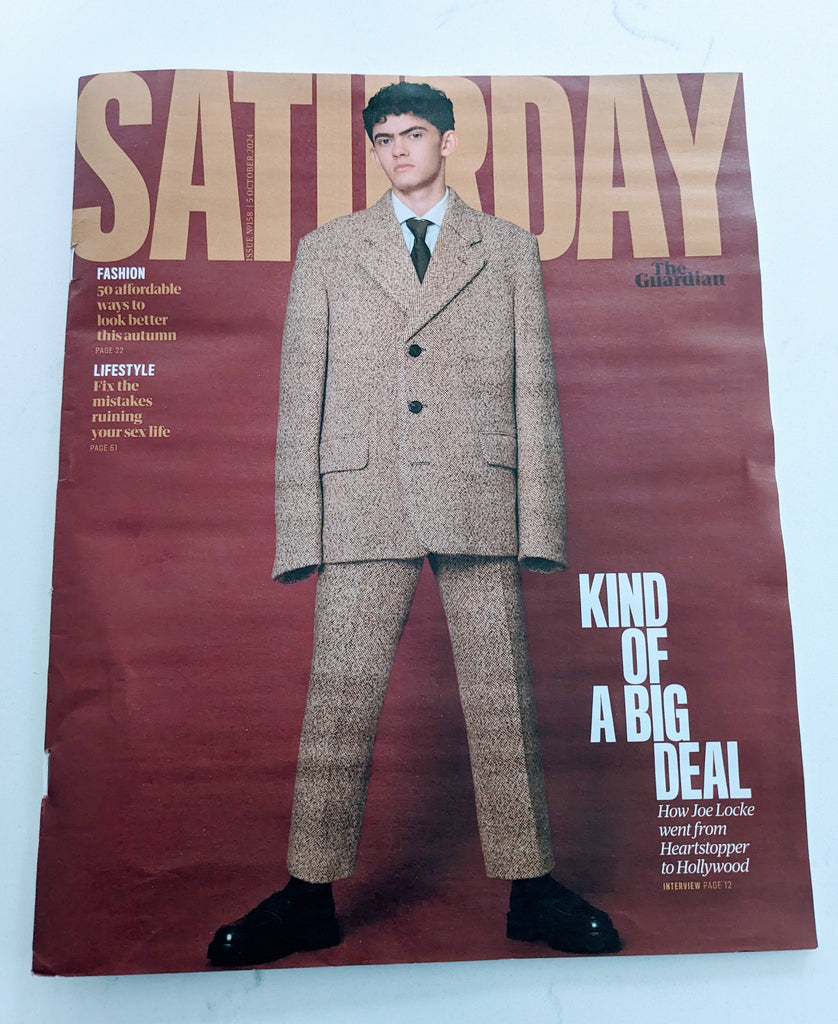 GUARDIAN SATURDAY Mag 05/10/2024 Joe Locke cover