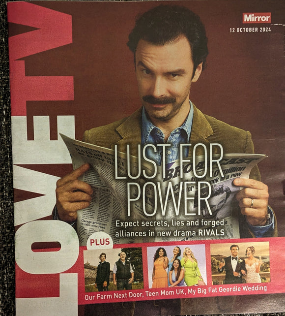 LOVE TV Mag 12/10/2024 AIDAN TURNER