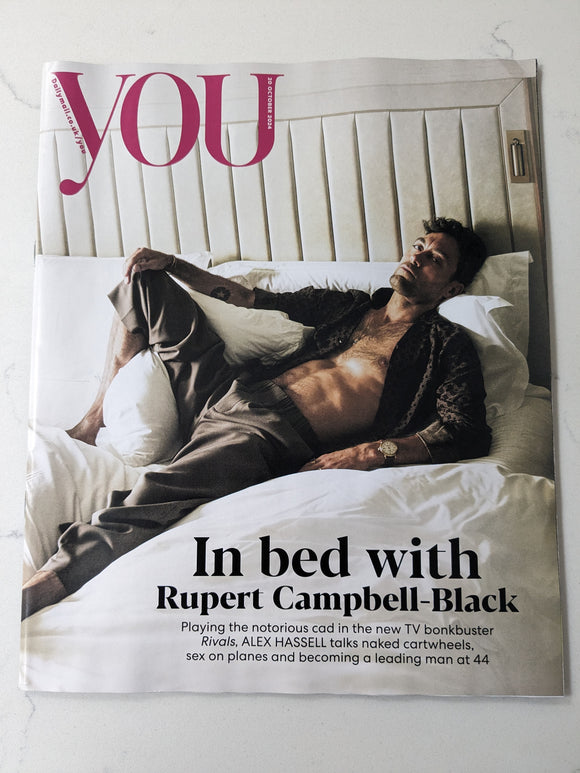 YOU Magazine 20/10/2024 ALEX HASSELL Rivals Rupert Campbell-Black