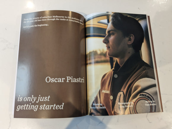 Gentleman’s Journal Autumn 2024 Oscar Piastri