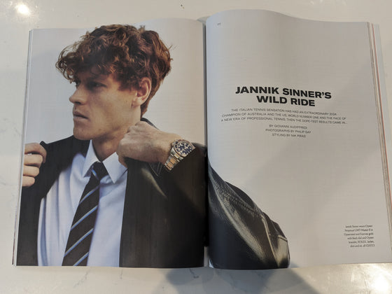 British Esquire Magazine (UK) - Winter 2024 - Jannik Sinner