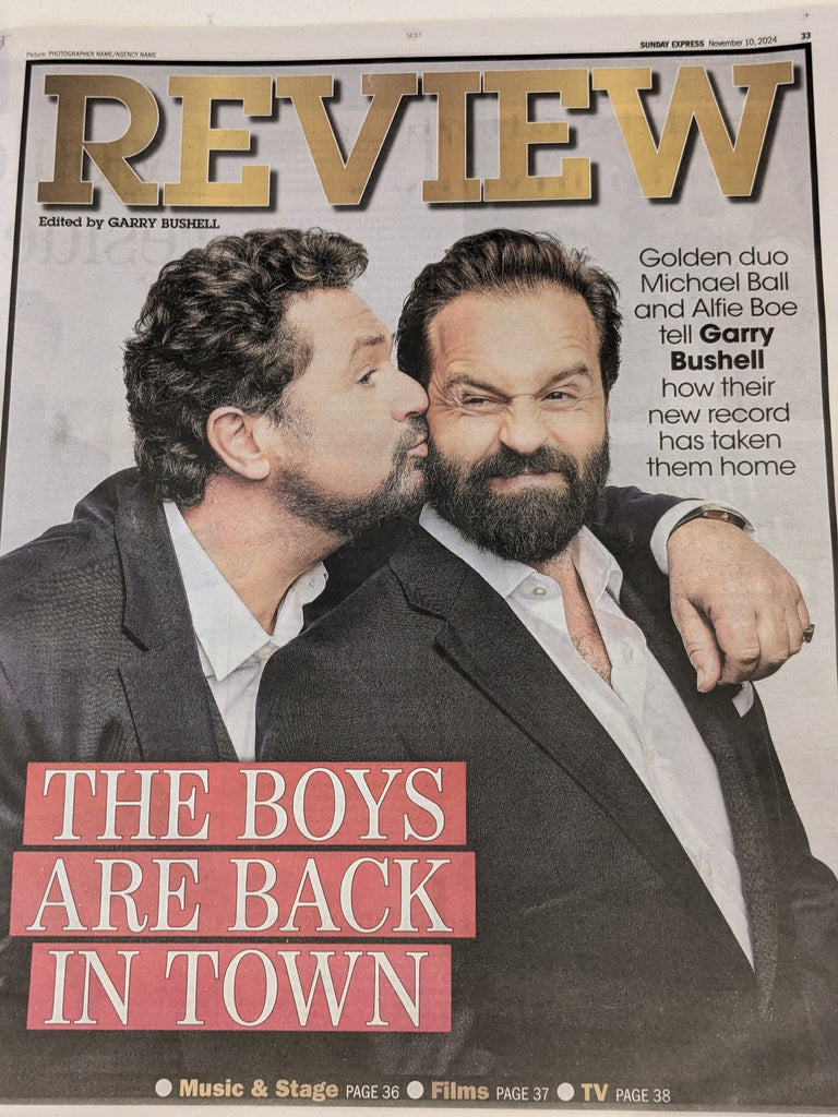 EXPRESS REVIEW 10th Nov 2024 Michael Ball & Alfie Boe