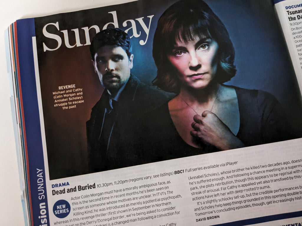 RADIO TIMES Mag 16-November 2024 EVE HEWSON Colin Morgan Richard Armitage