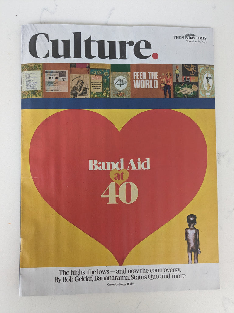 CULTURE Mag 24-November 2024 BOB GELDOF Bananarama Status Quo Boy George