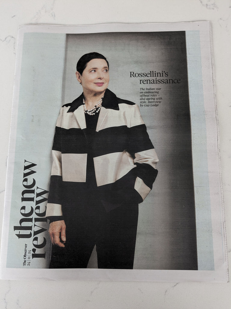 OBSERVER NEW REVIEW 24-11-2024 ISABELLA ROSSELLINI Cher