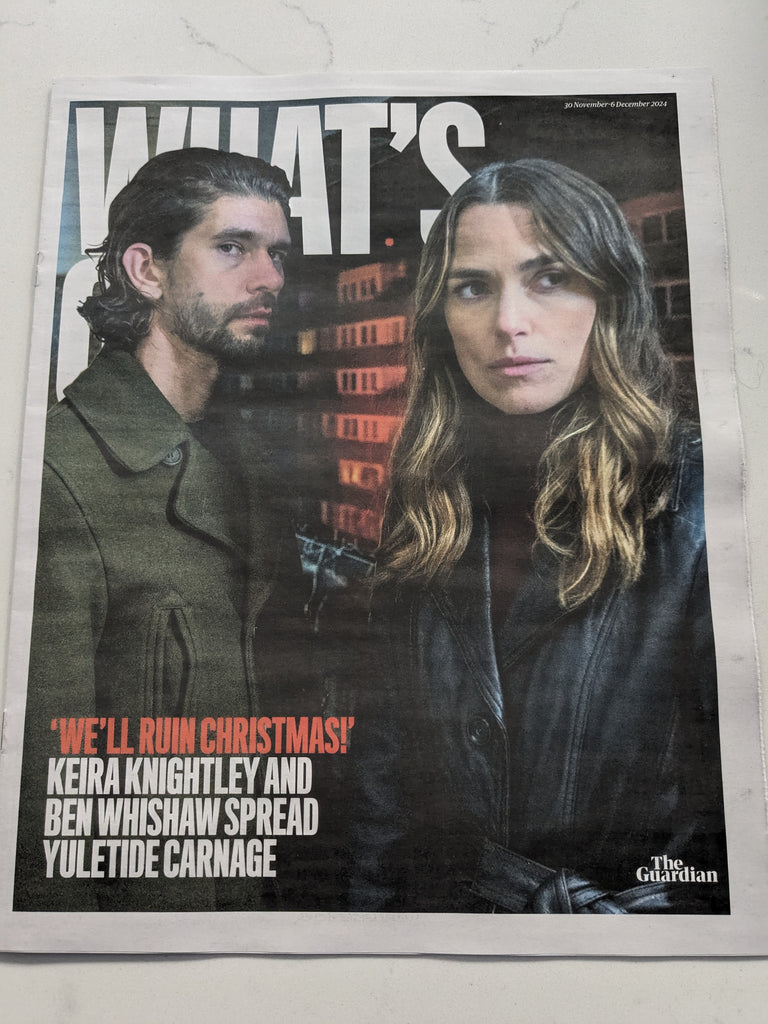 Guardian What's On Guide 30 Nov 2024 Ben Whishaw Keira Knightley