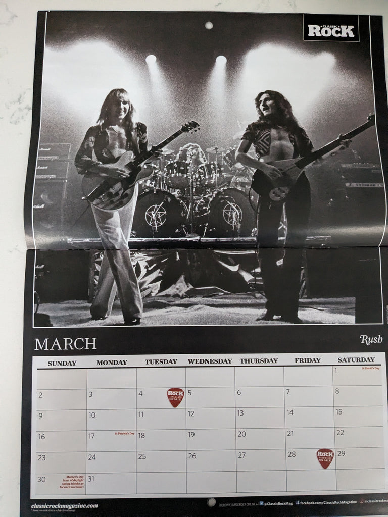 Classic Rock Magazine #335 Ghost Hawkwind Dave Gilmour & 2025 Calendar & Gifts