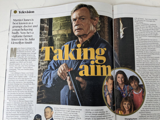 Culture Magazine January 5 2025 Martin Clunes