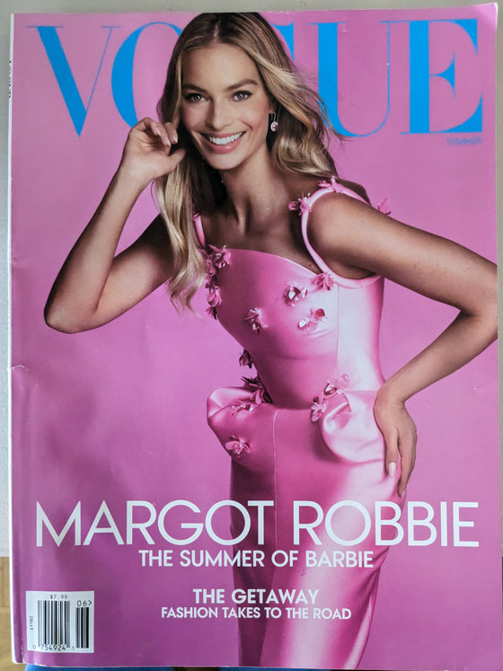 MARGOT ROBBIE - BARBIE - VOGUE USA MAGAZINE - SUMMER 2023 - (Defective copy)