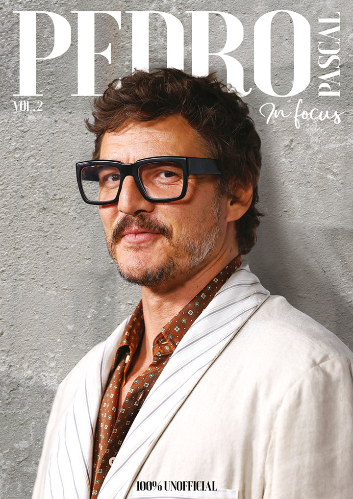 PEDRO PASCAL In Focus Poster Magazine Vol. 2 (October 2024) In Stock!