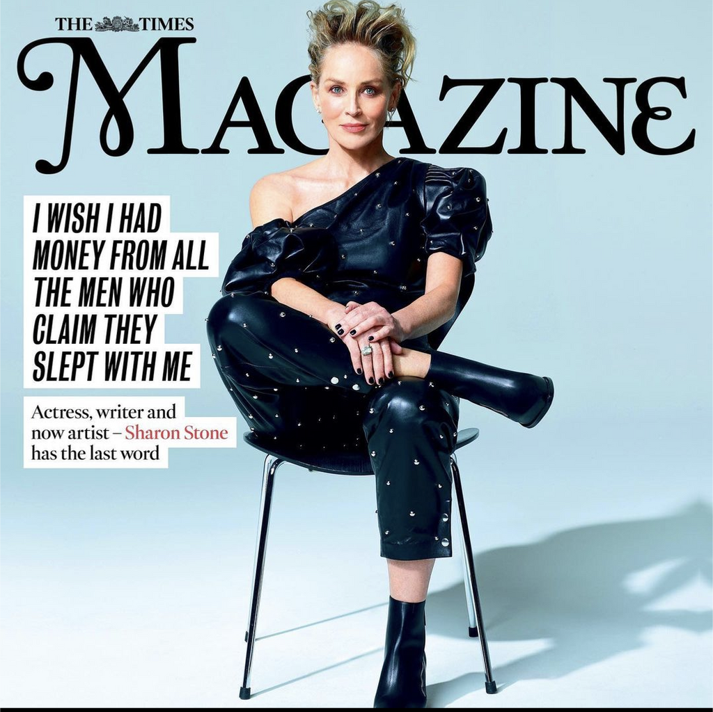 TIMES Mag 27/01/2024 SHARON STONE COVER FEATURE YourCelebrityMagazines