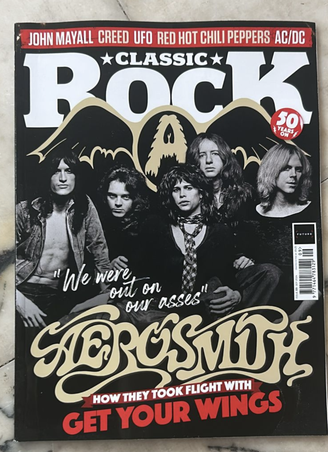 Classic Rock Magazine September 2024: Aerosmith Get Your Wings 50 Years On