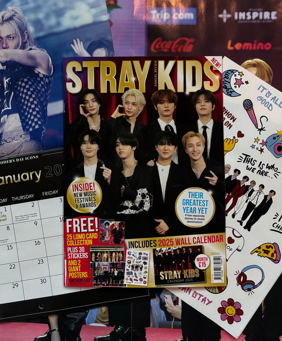 Stray Kids Annual Review Magazine & 2025 Calendar