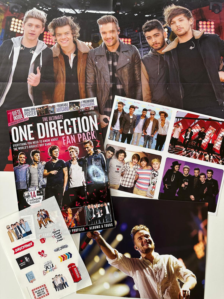 Ultimate Fan Pack - One Direction (Includes 7 Free Gifts inside) Harry Styles Liam Payne