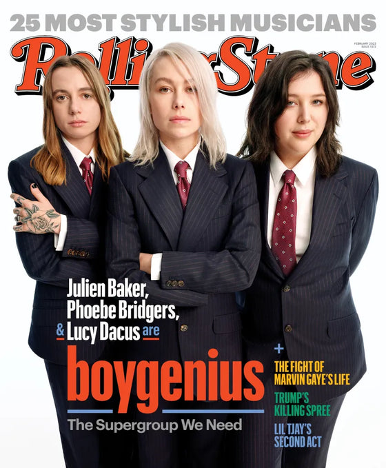 BOYGENIUS - PHOEBE BRIDGERS - ROLLING STONE MAGAZINE - FEB 2023