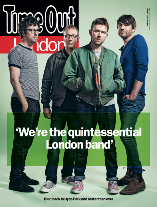 Blur Damon Albarn Time Out London – June 2015
