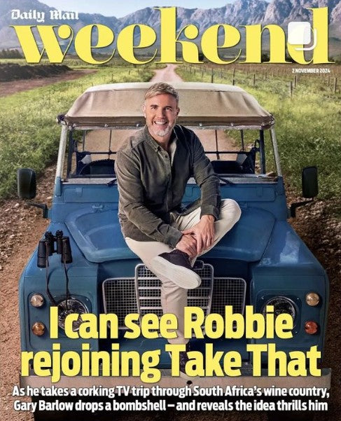 WEEKEND Mag 02-11-2024 GARY BARLOW Take That