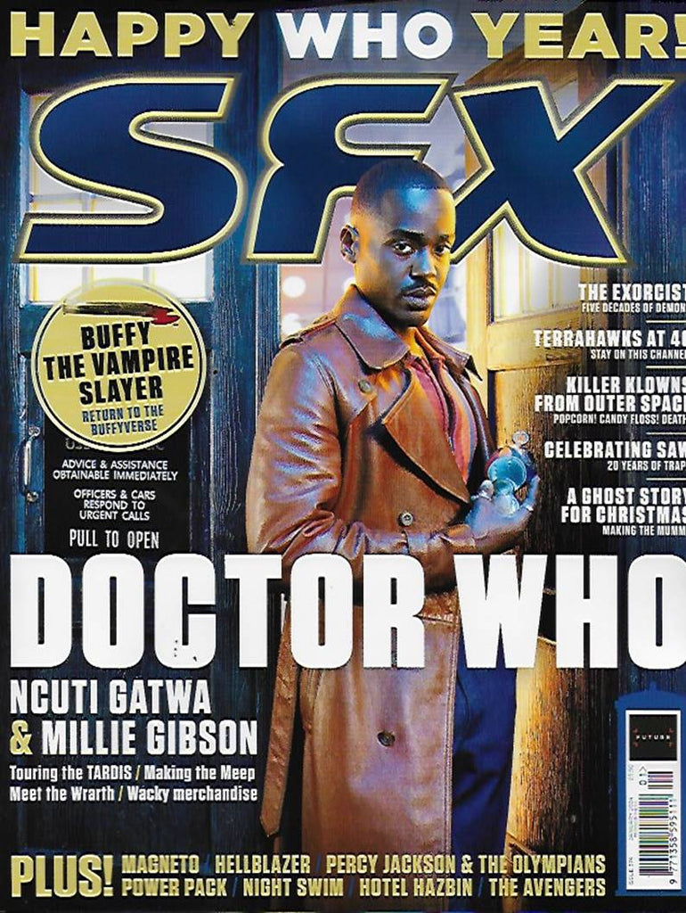 SFX Magazine Issue 374 / January 2024 NCUTI GATWA Millie Gibson Doctor Who